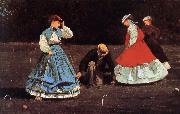Winslow Homer Match oil painting reproduction